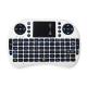 78 Key QWERTY Touch Pad Keyboard Ergonomic Handheld Design For Easy Carry