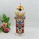 Shinny Gifts Vintage Metal Marble Pillar Toothpick Holder For Appetizers