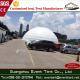 Luxury White Geodesic Dome Tent With 850g / Sqm Double PVC  Fabric
