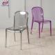 Nordic Style Transparent Pink Acrylic Ghost Chairs Resin Chiavari Chair For Dining Room