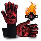 Food Grade Silicone Safety Working Gloves Grill Heat Aid Extreme Heat Resistant Grill BBQ Gloves Premium Insulated