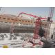 Electrical Walking Concrete Placing Boom HG34 Working Temperature ﹣20～48 Degree