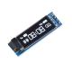0.91 Inch PMOLED Display With PCBA 128x32 Resolution 4 Pins I2C Interface Driving IC SSD1306