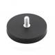 OEM ODM Rubber Coated Pot Magnet Customized  Size Erosion Resistant