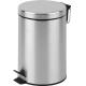Round Foot Pedal 8Liter Stainless Steel Garbage Can With Lid