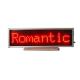 Red LED Scroll Display Board Sign/Rechargeable/Edit by PC/B1664AR