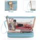 High Quality Waterproof Cosmetic Bag Toiletry Bags With Zipper