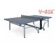 Official Ping Pong Table Foldable , Standard Table Tennis Table With MDF Material