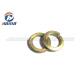 Spring Steel Washers Yellow Zinc Plated , Carbon Steel Washers Customized