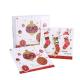 Factory Directly Merry Christmas Greeting Card with Envelope Packed in PVC / PET Box