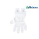 Anti Slip PE Disposable Clear Plastic Gloves With Eyelet