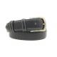 Men Genuine Leather Dress Belt Classic Casual 1 3/8 Wide Belt With Single Prong Buckle