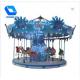 Luxury Theme Park Carousel / Portable Merry Go Round Ride For Kiddie Ride