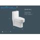Nano Ceramic  Single Piece Toilet Siphonic flushing WC 650*360*725 mm Size