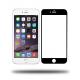 iPhone 6/6 Plus full coverage tempered glass screen protector with white & Black color