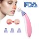 Pink White Facial Pore Cleanser Blackhead Acne Remover CE RoHS Certification