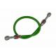 AN3 Motorcycle SS Braided Nylon Ptfe Brake Hose Assembly Customizable