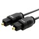3 Feet Optical Digital Audio Cable For CD Players , DVD And Pro Audio Cards