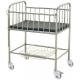 Hospital Baby Bed Cart 850 X 460 X 970mm Four Silent Wheels With Cross Brakes