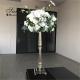 Saixin custom wedding event decoration gold centerpiece crystal pillar flower stands