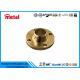 Weldable Round Copper Nickel Pipe Fittings Copper Pipe Flange Thick Wall