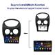 Universal 9 Inch Car Android DVD Player Frame Navigation Panel for CHEVROLET Spark Matiz 10-17 with Wiring Harness