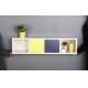 Living Room Powder Coating H250mm Wall Mounted Display Cabinet