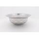 32cm Camping basin classic design stainless steel african storage basin cover basin with magnetic embossed pattern basin