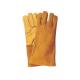 14 inch Golden Cow split Grain Leather Palm Welding Gloves 11108