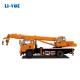 CE Hydraulic Small Telescopic Truck Crane 6 Tons For Pickup Truck