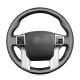 Black Carbon Fiber Steering Wheel Cover for Toyota Land Cruiser Prado Tacoma 110g