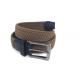 3.5cm Mens Woven Stretch Elastic Belt For Golf Running