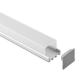 Cabinets Tape Light Channel Anodized Aluminum Extrusion For LED Strip Lights