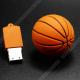 Football and basketball USB flash drive Soft PVC USB Flash Drive 3D  Silicone USB Dust Cover