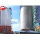 Carton Steel / Stainless Steel Agricultural Feed Bins , 7.3m Dia Wheat Storage Silos