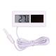 1M Potable Solar Powered Digital LCD Thermometer -50 degree to 150 degree Sensor Cable