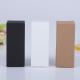 Blank Cosmetic Box White And Black Kraft Paper Box Customization