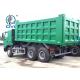 18M3 Mid Lifting 6x4 Ventral Lifting Commercial Dump Truck Sinotruk Howo 5400 * 2300 * 1500mm Cargo Body