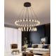 LED Indoor Decorative Crystal Chandelier Modern Light Luxury Hotel Pendant Lamp 40W 52W 66W 92W 120W175W