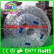QinDa Inflatable water zorb ball human hamster ball rolling ball for grass or hill