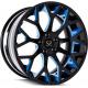 Custom Gloss Black 3PC Forged Alloy Rims 20inch Of 6064 - T6 SAE J2530