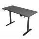 Electric Height Adjustable Desk Custom Black Metal Extendable Book Table for Study