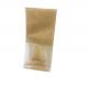 Ecofriendly Ink Kraft Paper Bread Bags  Gravure Printing Kraft Baguette Bags