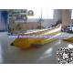 Fire resistance  Yellow Banana Fishing Boats For Commercial Rental