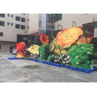 5.95mm LED Advertising Screen , large curved hd screen for business