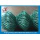 Green Metal Steel Chain Link Fence PVC Coated For Playground 50 * 50mm