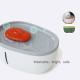 Pet Feeder Automatic Water Dispenser Avocado Shaped 4 Layers Filter Blue Light