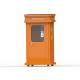 Orange Grp Outdoor Telephone Booth Soundproof Chemical Resistant