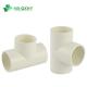 Forged PVC Pipe Fitting Reducer Tee 1/2 Inch to 4 Inch ASTM Sch40 Three Way Connector