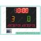 Electronic Wireless Led Soccer Scoreboard With Timer , Wireless RF Control